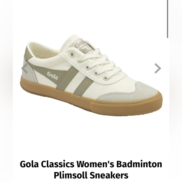 Gola Shoes - Gola Classics Women's Badminton
Plimsoll Sneakers